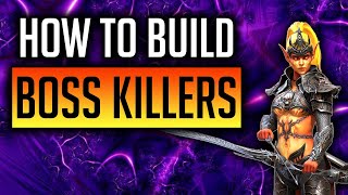 How to build a NUKE champ  Enemy Max HP builds Gnut CH RG Seer amp Armiger  Raid Shadow Legends [upl. by Nolyak]