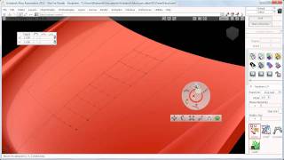 Autodesk Alias 2012 Proportional Modification [upl. by Yramanna64]