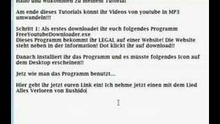 Youtube MP3 download Anleitung deutsch [upl. by Notgnihsaw]