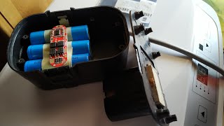 Modifica al pacco batterie di un vecchio trapano avvitatore [upl. by Doroteya470]