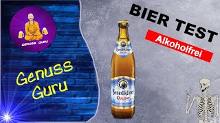 Benediktiner Weißbier Alkoholfrei  Biertest [upl. by Yerdua991]