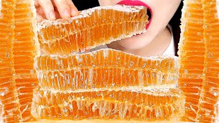 ASMR FROZEN HONEYCOMB 얼린 벌집꿀 먹방 咀嚼音 ハニカム ハチの巣 EATING SOUNDS MUKBANG ZOEY ASMR [upl. by Benito877]