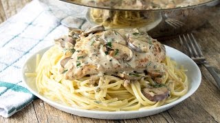 Creamy Tarragon Dijon Skillet Chicken [upl. by Akemeuwkuhc]