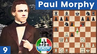 Paul Morphy In Europa Gioca Un Gambetto Evans Micidiale [upl. by Aehsat]