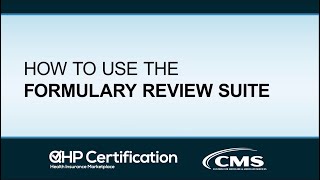 How to Use the Formulary Review Suite [upl. by Giannini159]