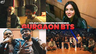 HOLIDAY HOMEWORK GURGAON SCREENING BTS Ft Azoozkie DankRishu arpitbaala [upl. by Crosse]