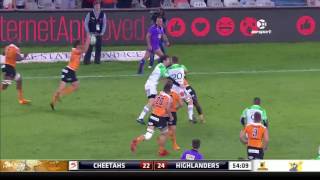 2017 Super Rugby Rd 11 Cheetahs v Highlanders [upl. by Enrak]