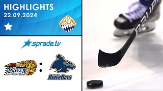 22092024  Highlights  EHC Waldkraiburg vs ESC Riverrats Geretsried [upl. by Yekim]