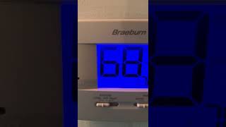 Braeburn 1020NC Thermostat [upl. by Kobe]