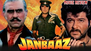 Janbaaz 1986 Hindi Movie Review  Feroz Khan  Anil Kapoor  Amrish Puri  Dimple Kapadia  Sridevi [upl. by Jeffers]