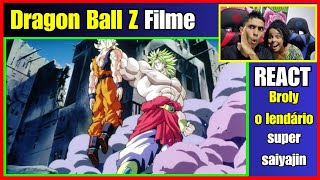 ✅DRAGON BALL Z  BROLY O LENDÁRIO SUPER SAIYAJIN FILME COMPLETO REAGINDO REACT [upl. by Ahsinaj]