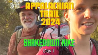 Appalachian Trail 2024 Shake Down Hike Day 1 [upl. by Constant]