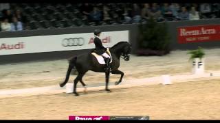 TopTalent Dressage amazone Maxime van der vlist wint Kür op muziek ZZL op Indoor Brabant [upl. by Ahsata268]