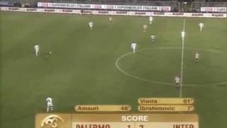 Stagione 20062007  Palermo vs Inter 12 [upl. by Ruamaj]