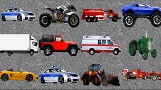 Cars Puzzle  Transport [upl. by Rebmyt]