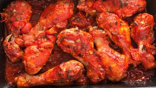 Recette  Pilons de poulet à la tomate au Cookeo [upl. by O'Mahony]