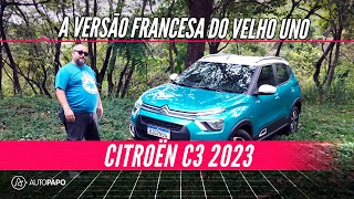 CITROËN C3 2023 o clone francês do Fiat Uno [upl. by Nirehtac]