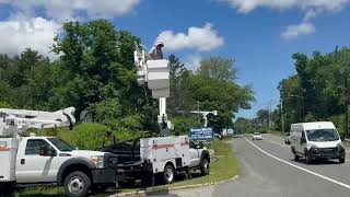 2014 Ford F550 Boom  Bucket Truck  Altec AT40MH Aerial Lift [upl. by Crofton]