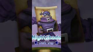 Skylanders Trap Team Villains intros and defeats with different songs shorts Nightshade [upl. by Euqinot219]