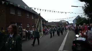 Brauchtum amp Tradition NRW  82 Schützenfest Roggendorf Thenhoven 2024 Abschluß der Parade [upl. by Syned]