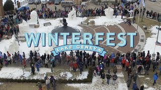 Family Fun  Visit Lake Geneva Winterfest 2017 [upl. by Ainezey]