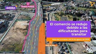 El metro avanza pero el comercio no denuncian pérdidas económicas por obras  Movilidad [upl. by Avlem]