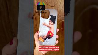 Customised phone case with free fridge magnet 🤷🏻‍♀️🤷🏻‍♀️🤷🏻‍♀️ printshoppy [upl. by Hajed]