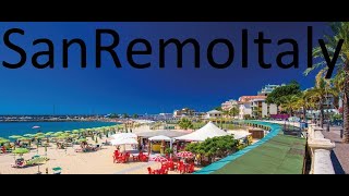 San Remo Italy Downtown Walking Tour and Guide San Remo Italy Beauty EP6 [upl. by Attenrad872]