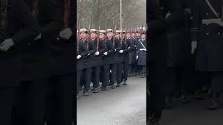 Yorckscher Marsch🦅🇩🇪 Bundeswehr Ehrenformation Wachbataillon in Berlin german army march [upl. by Brynna]