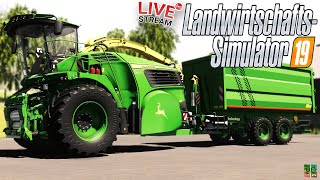 LS19 LIVE🔴 John Deere 8000 CONTAINERTRÄGER  Der VORFÜHRER 🚜│ELLERBACHPC│Farming Simulator 19 [upl. by Tarr222]