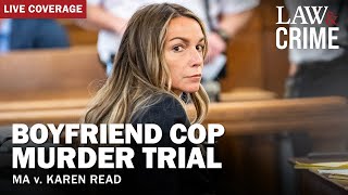 LIVE Boyfriend Cop Murder Trial – MA v Karen Read – Day 25 [upl. by Clayborn]