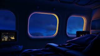 Jet Engine Airplane White Noise  Calming Flight Sounds for Studying Focus or Sleep  10 Hours ASMR [upl. by Halland156]