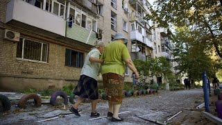 Ein Toter und 64 Verletzte bei russischem Luftangriff in Pawlohrad [upl. by Ynnaj]