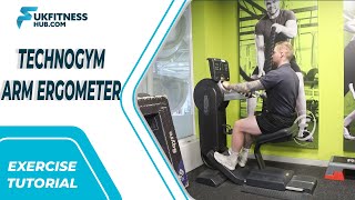 Exercise Tutorial Technogym Arm Ergometer [upl. by Ecylahs898]