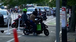 Boston police crackdown on scooter violations bikes seized arrests made [upl. by Nire]