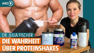 Whey Protein und Protein Shakes Zum Abnehmen und Muskelaufbau  Dr Julia Fischer  ARD Gesund [upl. by Teteak]