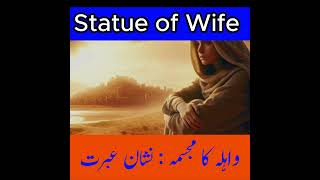 Salt Statue of the Wife of Prophet Loot AS  Lut AS ki Wife ka Statue [upl. by Eam720]