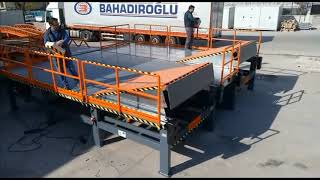 Mobile Loading Ramp Platform and Hydraulic Dock Leveler [upl. by Mathur677]