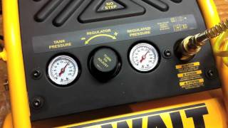 DEWALT D55140 1Gallon 135 PSI Max Trim Compressor  Review [upl. by Eeimaj786]