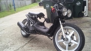 163cc Honda Ruckus with 16quot WHEELS BIGGEST WHEELS ON A RUCKUS [upl. by Cissie]