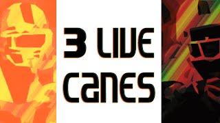 3 Live Canes 1227 Bills Ultimate Pinstripe Bowl Preview Spectacular [upl. by Skolnik]