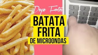 BATATA FRITA DE MICROONDAS 🍟 [upl. by Sikko715]