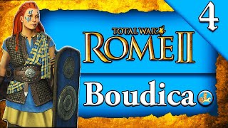 BOUDICA SIEGES ROME Total War Rome 2 Boudica Iceni Campaign Gameplay 4 [upl. by Rosenblum38]