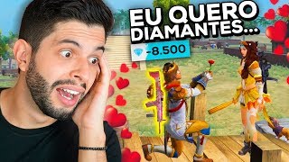 ESTOU APAIXONADO ENCONTREI MEU PAR PERFEITO NO FREE FIRE [upl. by Ecirehs584]