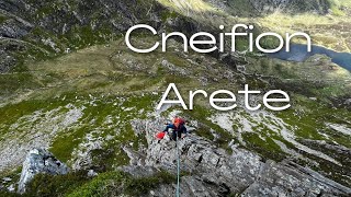 Cneifion Arete A Challenging Grade 3 Scramble 5K [upl. by Buskus]