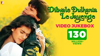 Dilwale Dulhania Le Jayenge Video Jukebox  Full Song  JatinLalit  Shah Rukh Khan  Kajol  DDLJ [upl. by Ateekahs]