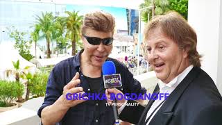 ART IN FUSION TV Jordi Casals Interviewing Grichka Bogdanoff  CANNES [upl. by Elke]