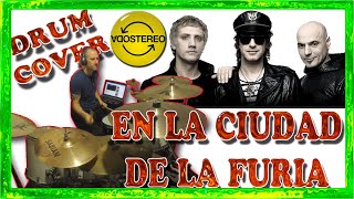 🌟 🎼 SODA STEREO  En La Ciudad De La Furia Me veras Volver DRUM COVER 🥁 [upl. by Bennet484]