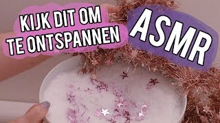 ASMR ontspanvideo ❤ Kerstslinger nepsneeuw en sterren  Beautygloss [upl. by Akihc109]