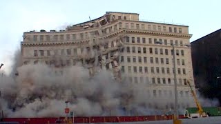 Baptist Memorial Hospital amp Intern Building Demolition [upl. by Aloel]